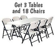 Seating for 18 Package Seating for 18 Package